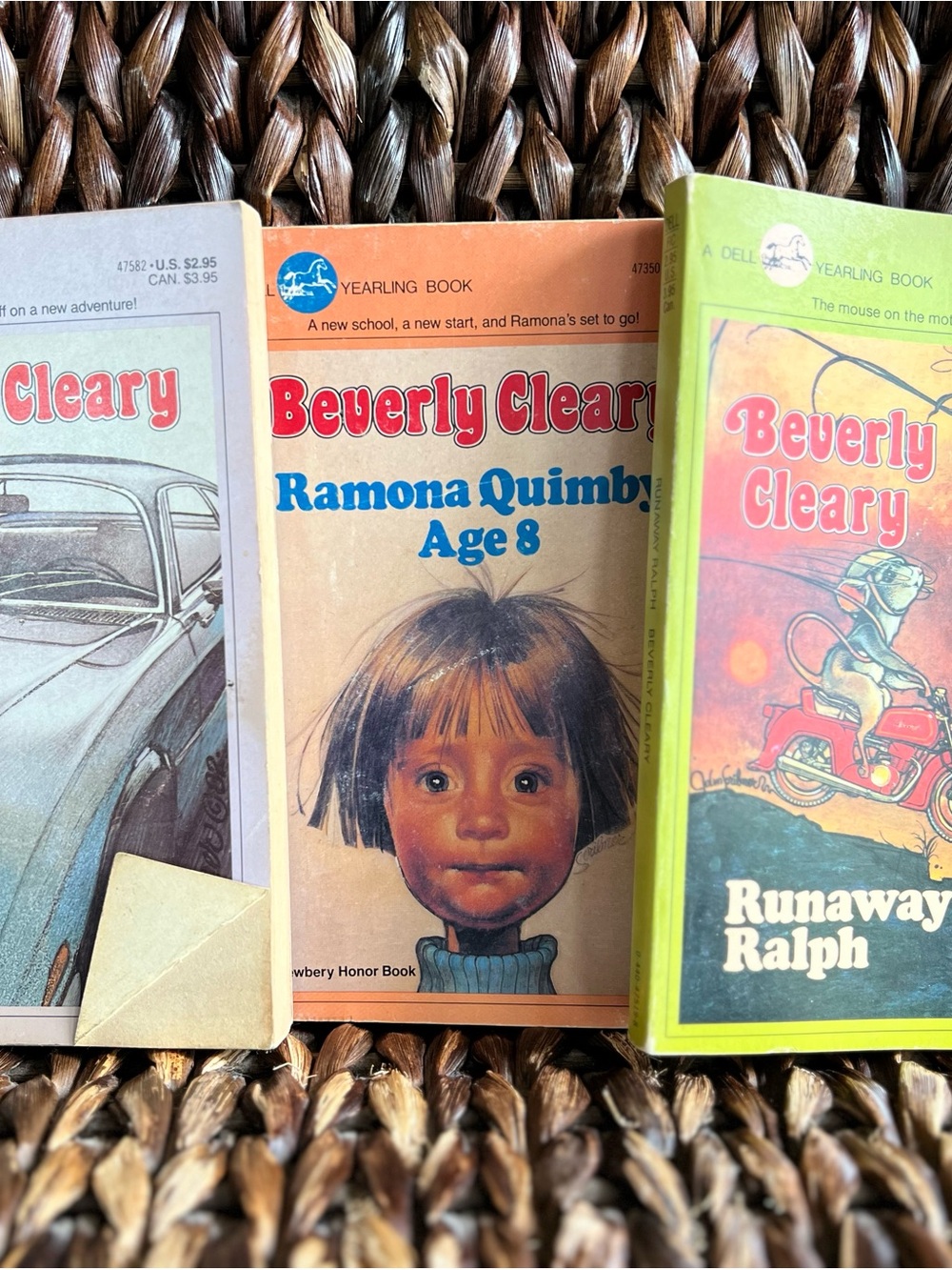 "Ramona Quimby, Age 8" - Beige Cover Kids Book
